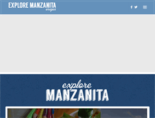 Tablet Screenshot of exploremanzanita.com